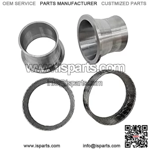 Exhaust Port Pipes Torque Cone Gasket Seal Kit Compatible for Harley Big Twin Softail Dyna Sportster 883 1200