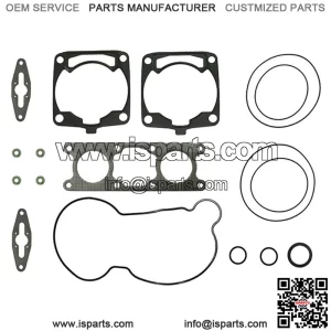 Top end gasket set For Polaris 600 RUSH PRO-RIDE EFI LC/2 600 CC 2010-2012 (For: Polaris Pro RMK 600)