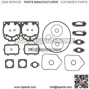 Top End Gasket Kit Ski-Doo 600HO Summit, GTX, GSX, Legend, Expedition, MXZ (For: Ski-Doo Summit 600)