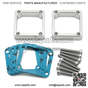 5/8" & 3/4" Intake Reed Manifold Spacer Gaskets Hardware for Yamaha Banshee YFZ350 1987-2006