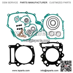 Complete Gasket Kit For Yamaha Grizzly Rhino 660 ATV UTV Engine Top Bottom End (Fits: Yamaha Rhino 660)