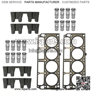 Cylinder Head Gaskets & LS7 Lifters Trays kit For GM 5.3 5.7 6.0 6.2L