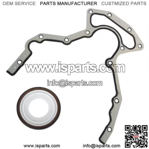 Rear Main Seal Block Cover Gasket Kit For Chevy GMC 4.8 5.3 6.0L LS2 LS3 BS40640