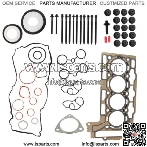 For 2007-2012 Mini Cooper R56 1.6L Engine Head Gasket 1.20mm Thick Bolts Set