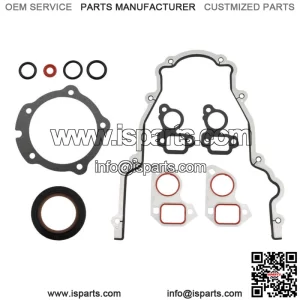 Timing Chain Cover W/ Water Pump Gaskets & Main Seal For GM LS1 4.8L 5.3L 5.7L