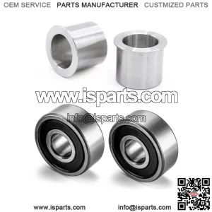 3/4" Sealed Wheel Bearing + Reducers 1" to 3/4" Axle Spacers For Harley Big Twin