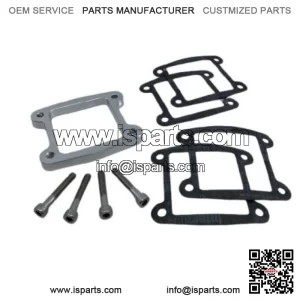 Intake Reed Manifold Spacer 3/8" with Gaskets Hardware for Yamaha YZ80 86-92