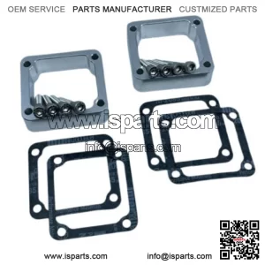 Intake Reed Manifold Spacer 5/8" w/ Gaskets Hardware for Yamaha Banshee YFZ350