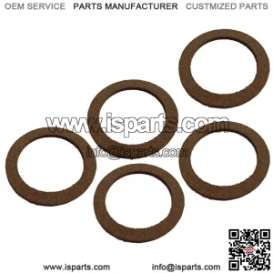 (5) NAA9160A Cork Gas Fuel Sediment Bowl Gaskets Fits Ford 2N 8N 9N Jubilee NAA