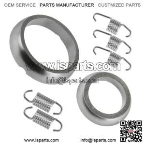 Exhaust Gaskets and Springs Kit for Arctic Cat ZR500 ZR600 ZR 500 ZR 600 2000 (For: Arctic Cat)