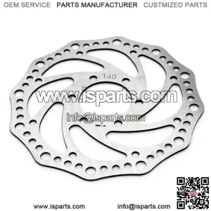 140mm 6-hole corrugated disc brake disc Weight: 0.096KG Volume: 14x14x0.2 Inner hole: 37.5mm Mounting hole: 6mm Hole spacing: 24mm, 48.5mm