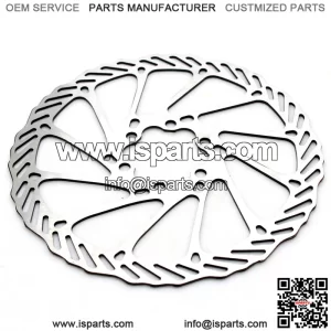 160mm 6-hole corrugated disc brake disc Weight: 0.102KG Volume: 16x16x0.2 Inner hole: 35x44mm (flower-shaped hole) Mounting hole: 6mm Hole spacing: 22mm, 44.5mm