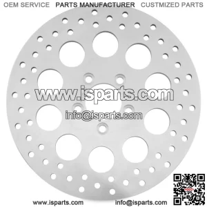 Twin Power Solid Hole Rear Rotor For Harley