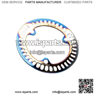 High Quality ABS Sensor Disk NMAX AEROX PCX Motorcycle Ring Only Silver and Blue Silver