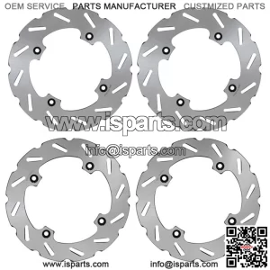 4 Front Rear Brake Disc Rotors for Can-Am Maverick X3 MAX Turbo R & RR 2017-2023