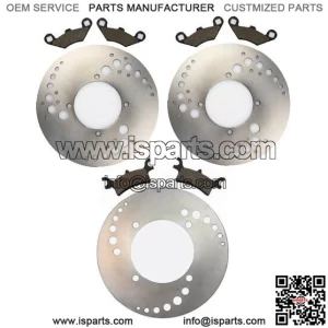 Front Rear Brake Rotors and Pads fits Polaris Sportsman 700 EFI - 2007