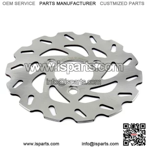 Front Rear Brake Disc for Suzuki LT-Z400 Quadsport 2003-2014