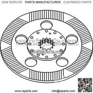 AL112982 Brake Disc Fits John Deere 6410 6010 6205 6320 6400 6506