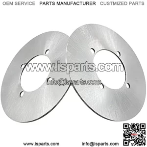 2 PCS Front Brake Disc Rotor for Suzuki Eiger 400 Kingquad 400 Vinson 500 LTA400 LTF400 LTA500 LTF500 59211-38F20