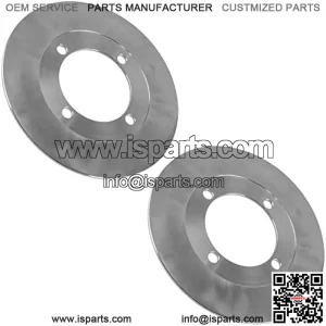 Front Left and Right Brake Disc Compatible with Suzuki King Quad 400 LTF400 LTF400F 2x4 4X4 2008 2009 2010-2021