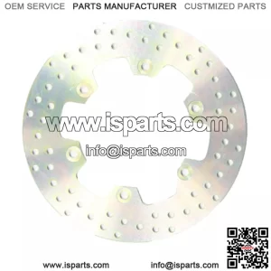 MD3076 Motorcycle Stainless Steel Rear Right Brake Disc Silver - 276mm