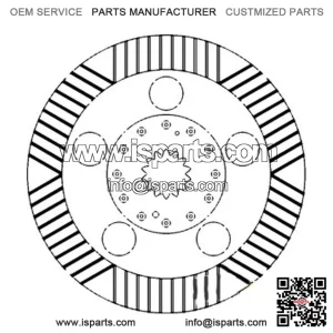 AL171954 4.9MM Brake Disc Replacement for 5310 5415 5615 5715 5093E 6110