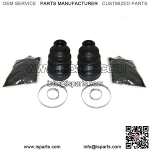 Front Inner CV Boot Kits for Kawasaki Bayou 300 400 & Mule 2510 3010, 49006-1320 (For: Kawasaki Mule 2510)