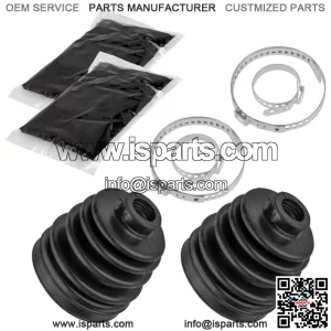 Rear Axle Inner And Outer CV Boot Kits for Polaris Sportsman 800 Mv7 EFI 2005 (For: Polaris Sportsman 800)