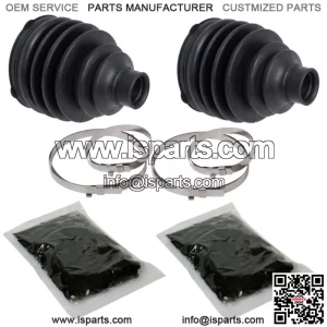 Front Axle Inner Outer CV Boot Kit for Polaris Sportsman Touring 800 EFI 08-09 (For: Polaris Sportsman 800)