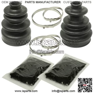 Front Axle Inner Outer CV Boot Kits for Polaris Sportsman 800 EFI 2006 2007 (For: Polaris Sportsman 800)
