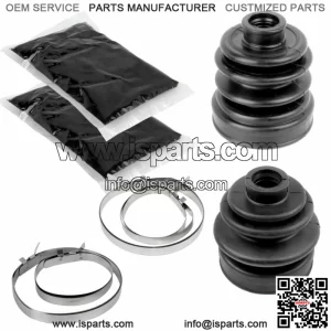 Rear Axle Inner Outer CV Boot Kit for Yamaha Rhino 660 YXR660F 4WD 2005-2007 (For: 2006 Yamaha Rhino 660)