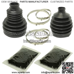 Rear Axle Outer Inner CV Boot Kit for Polaris Ranger XP 900 All 2013-2017