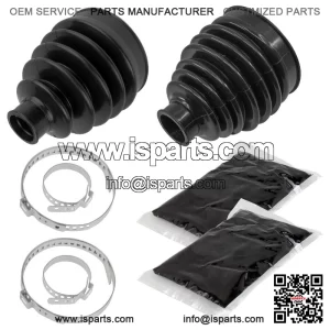 Front Axle Inner & Outer CV Boot For Polaris Ranger EV Full Size Premium 2023-24