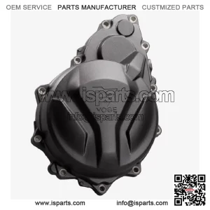 Left Engine Casing for Loncin LX500-K,Voge 500DSX Euro 5 LX500-K-E5 CMPO Black