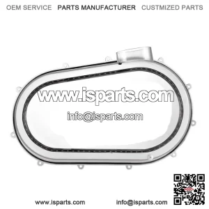 Clear Outer Clutch Cover with RGB Lighting for Can-Am Maverick X3/MAX R (2018-2024)