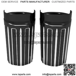 Arlen Ness 10-Gauge Fork Boot Covers For Harley Touring