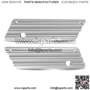 Arlen Ness 10-Gauge Saddlebag Latch Covers For Harley Touring