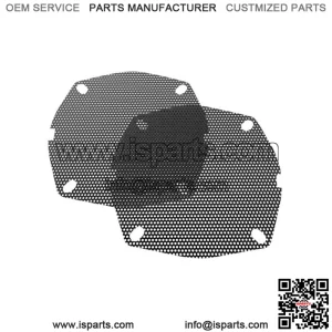 Hogtunes Front Speaker Grilles For Harley Touring 1996-2013