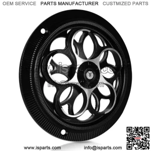 Motorcycle Engine Fan Cover For VESPA SRPINT 150 / PRIMAVERA 150 Black New