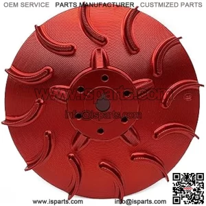 Motorcycle Radiator Fan Accessory for Vespa Sprint Primavera 50 125 150 Red