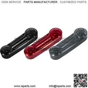 Motorcycle Front Fork Cover Suspension Link Case Protector Compatible with Vespa Sprint 150 (2016-2022) Primavera 125/150 (2014-2022) GTS300 GTV300 Front Wheel Protector (Titanium)