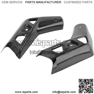 Motorcycle Escape For Moto For Guzzi V85 Tt 2021 2022 2023 V85tt For Euro 5 V85 Motorcycle Exhaust Header Link Pipe With Carbon Fiber Heat Shield Middle Link Pipe