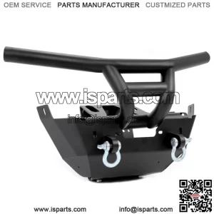 For Can-Am Maverick X3 17-23 Winch Ready Front Bumper W/ D-Rings Brush Guard