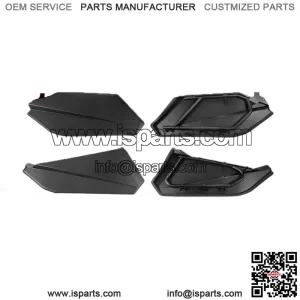 Plastic Front + Rear Lower Door Panels Inserts For Can Am Maverick X3 Max 17-23
