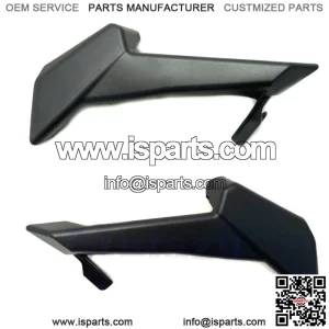 Mutazu Left/ Right Front Headlight Cover Trim for 17-22 Can Am Maverick X3 Turbo