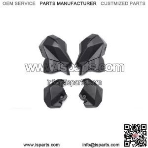 Rear Cage Trim Plastic Cover for 2017-2022 Can Am Maverick X3 MAX 4 Doors 2PCS