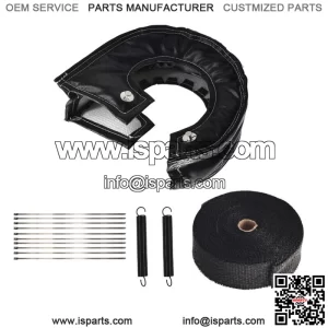 Titanium Carbon Fiber Turbo Blanket T6 Cover Turbocharger Heat Shield Cover