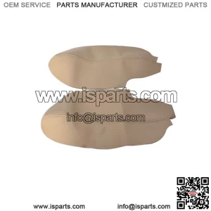 2*Beige Door Panel Armrest Leather Synthetic Cover For Acura TSX 2009-2013 2014