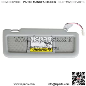 For 04 05 06 07-2011 Mazda RX-8 Sun Visor Driver Left Side Gray FE88-69-320B-77