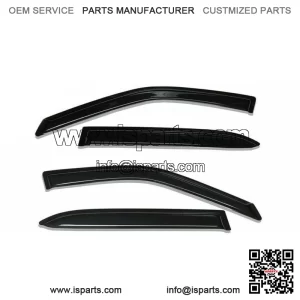 Smoke Window Visors For 2011-2020 Dodge Charger Sun Rain Wind Guards Vent Shade